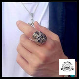 Bague Tête de Mort Mexicaine (Argent)
