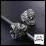 Bague Tête de Mort Mexicaine Homme (Acier)