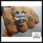 Bague Tête de Mort Mickey Mouse