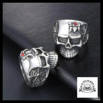 Bague Tête de Mort Mygale