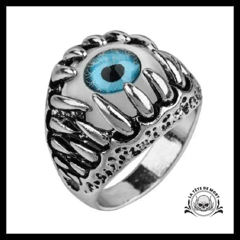 Bague Tête de Mort œil Du Démon
