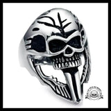 Bague Tête de Mort Originale (Acier)