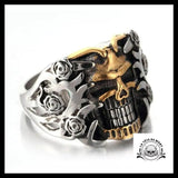 Bague Tête de Mort Piégée