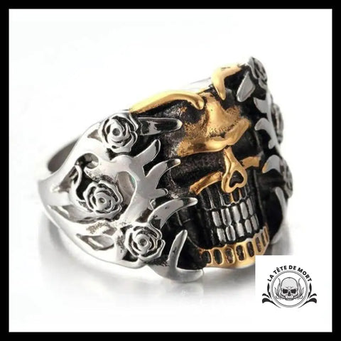 Bague Tête de Mort Piégée