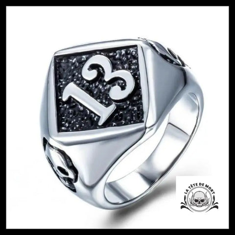 Bague Tête de Mort Porte Bonheur