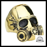 Bague Tête de Mort Radioactivité
