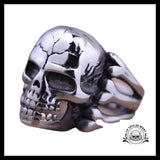 Bague Tête de Mort Rétro
