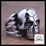 Bague Tête de Mort Rétro