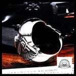 Bague Tête de Mort Revolver