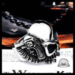 Bague Tête de Mort Revolver