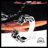 Bague Tête de Mort Rock Skull Crane