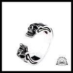 Bague Tête de Mort Rock Skull Crane