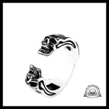 Bague Tête de Mort Rock Skull Crane