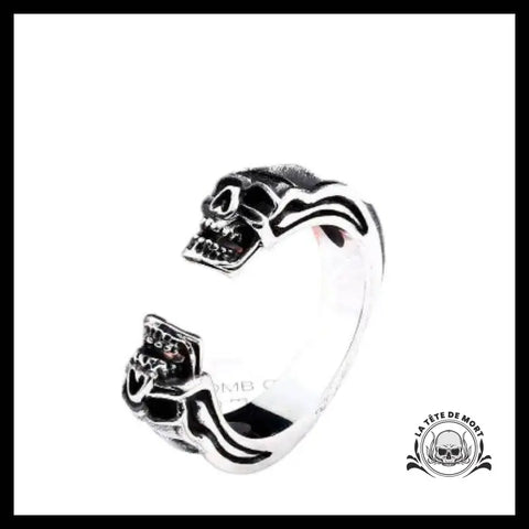 Bague Tête de Mort Rock Skull Crane