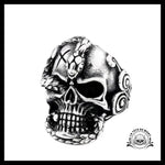 Bague Tête de Mort Serpentard