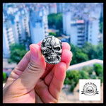 Bague Tête de Mort Serpentard