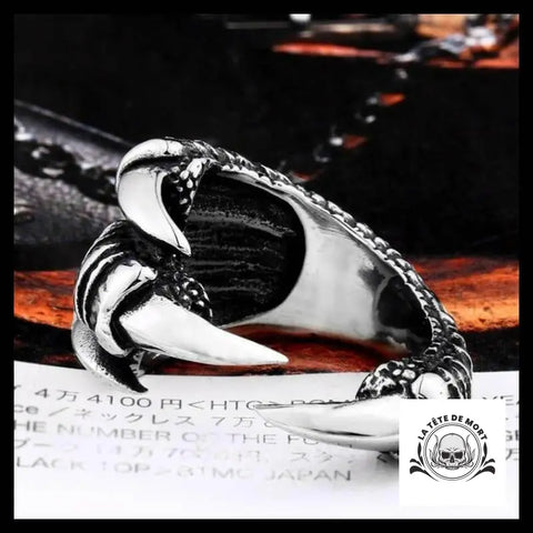Bague Tête de Mort Serres Du Diable