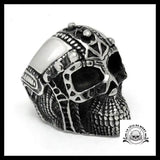 Bague Tête de Mort Singe Punk