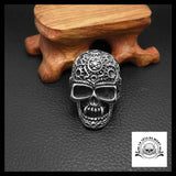 Bague Tête de Mort Solaire