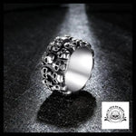 Bague Tête de Mort Style Gothique