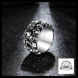 Bague Tête de Mort Style Gothique