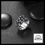 Bague Tête de Mort Style Gothique