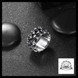 Bague Tête de Mort Style Gothique