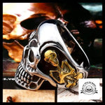 Bague Tête de Mort Style Rock