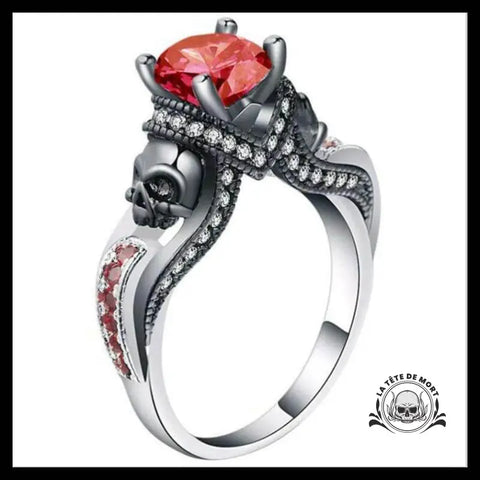 Bague Tête de Mort Ténèbre