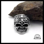 Bague Tête de Mort Ténébreuse