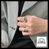 Bague Tête de Mort Toxique (en Argent)