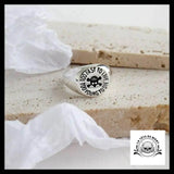 Bague Tête de Mort Toxique (en Argent)