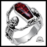 Bague Tête de Mort Vampire