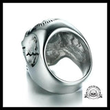 Bague Tête de Mort Yeux Cristal