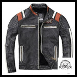 Blouson Biker Homme (Cuir)