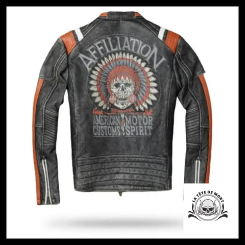 Blouson Biker Homme (Cuir)