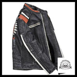 Blouson Biker Homme (Cuir)