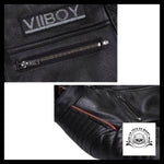 Blouson Cuir Skull