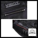 Blouson Cuir Skull