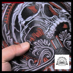 Blouson Cuir Skull