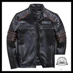 Blouson Cuir Skull