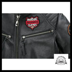 Blouson Motard en Cuir