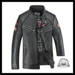 Blouson Motard en Cuir