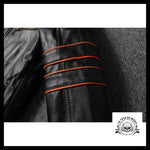 Blouson Motard Tête de Mort (Cuir)