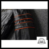 Blouson Motard Tête de Mort (Cuir)