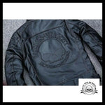 Blouson Moto Skull (Cuir)