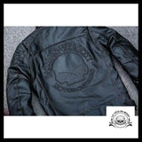 Blouson Moto Skull (Cuir)