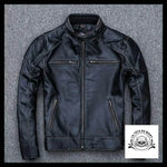 Blouson Moto Skull (Cuir)