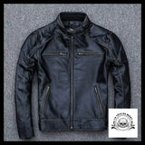 Blouson Moto Skull (Cuir)