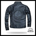 Blouson Moto Skull (Cuir)